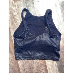 Lululemon Align Foil Cropped Align Tank With Pads Size 6